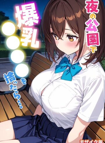 【無料で読める】夜の公園で爆乳●●●●を拾ったら… モザイク版｜StudioSR